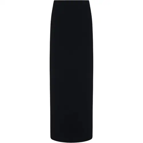 THE ROW SS24 Casual Long Skirt Women's Black