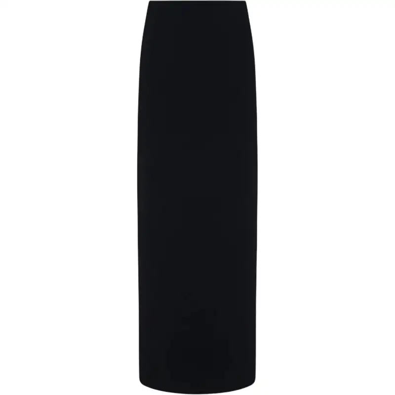 THE ROW SS24 Casual Long Skirt Women's Black