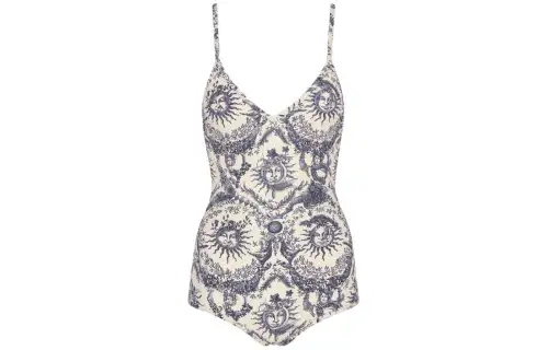 Christian DIOR Toile De Jouy Soleil One Piece Swimsuit