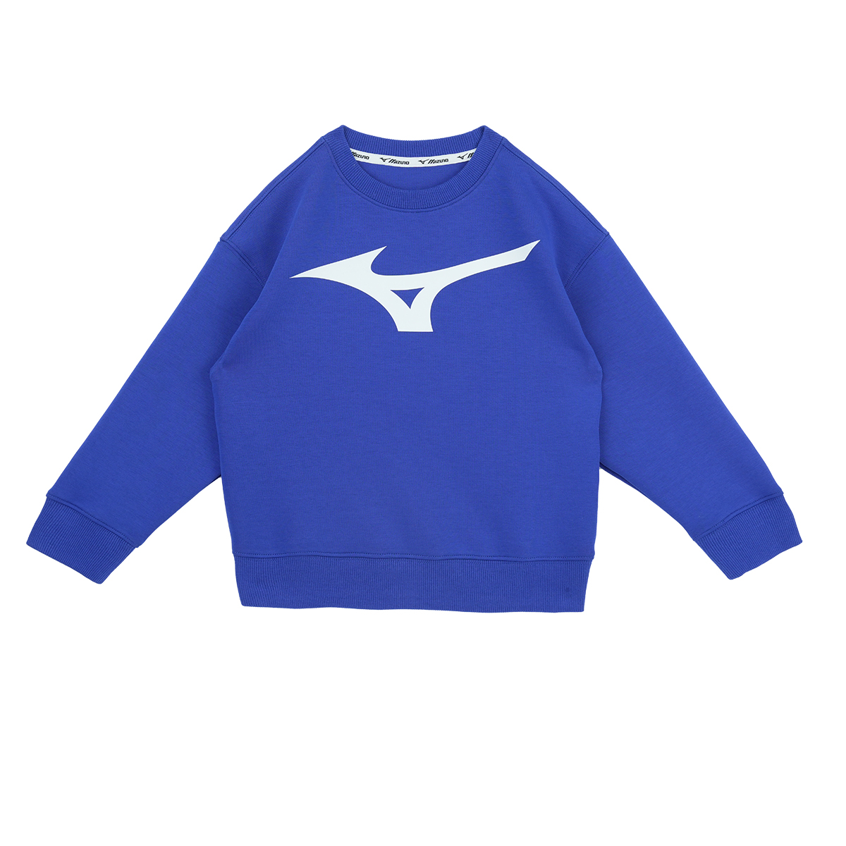 Худи Mizuno Logo Сrewneck (синее)
