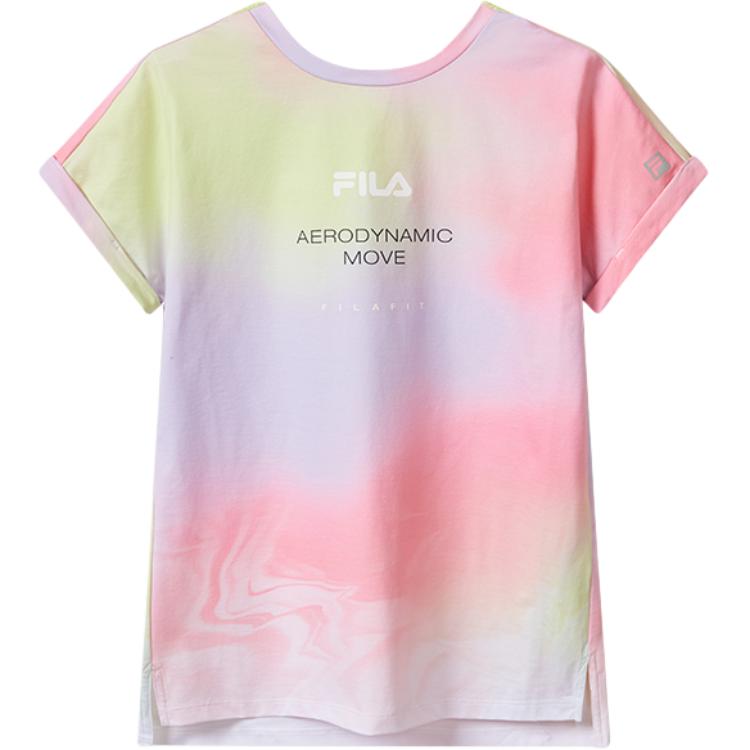 Женская футболка Fila FILA KIDST (розовая)