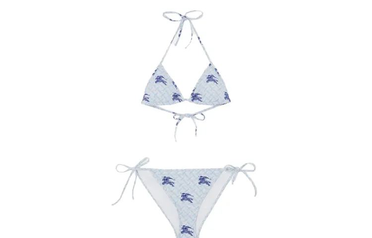 Burberry Bikinis Women's Blue Moderate