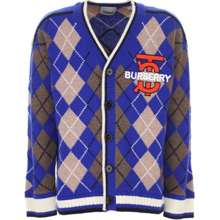 Детский кардиган Burberry (синий)