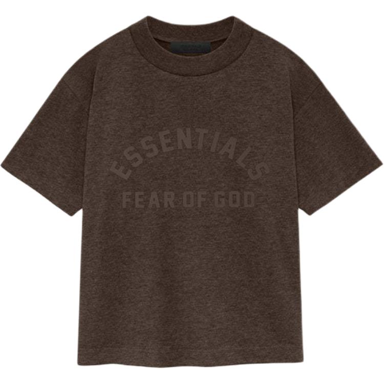 Мужская футболка Fear of God EssentialsT SS24 (коричневый)
