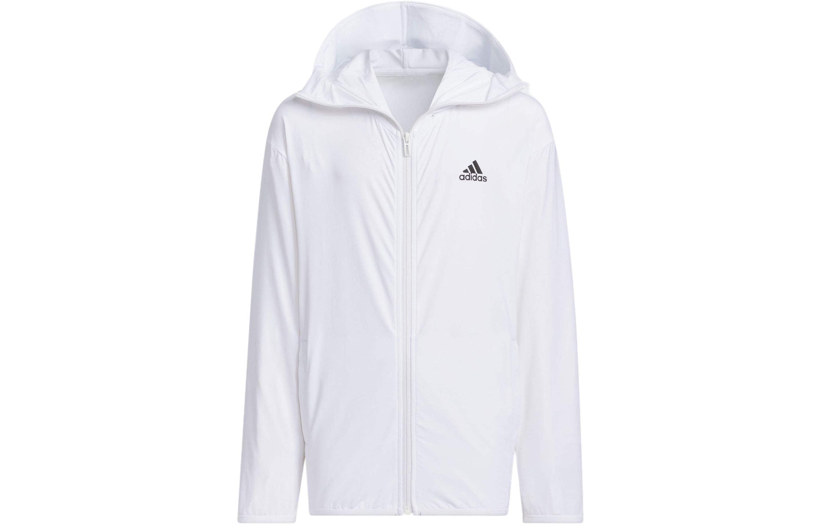 Женская куртка adidas adidas FUNCTIONAL logo (белая)
