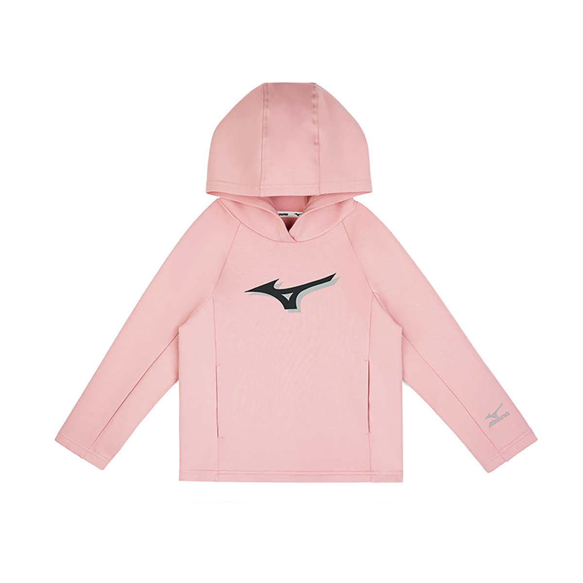 Детское худи Mizuno Logo (синее) — фото 6