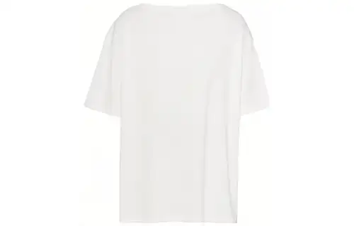 PRADA T Shirts Men's White Crew Neck Moderate Straight Fit