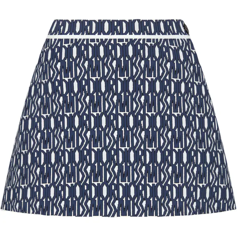 DIOR Casual Short Skirts Women's Marine Blue
