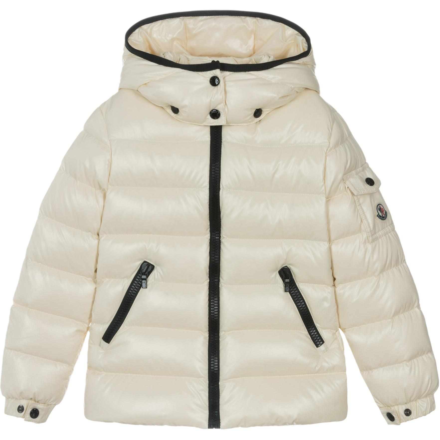 Детская куртка Moncler Bady (белая)
