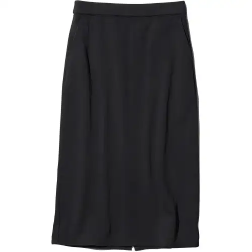 UNIQLO Casual Long Skirt Women's Black