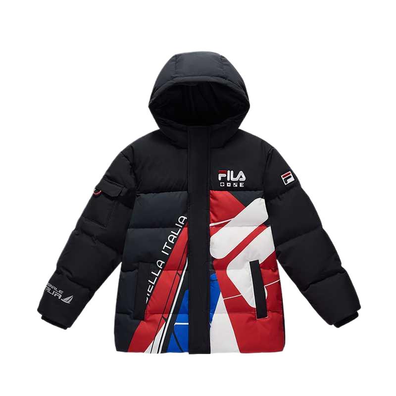 Пуховик Fila KIDS ORIGINALE (синий)