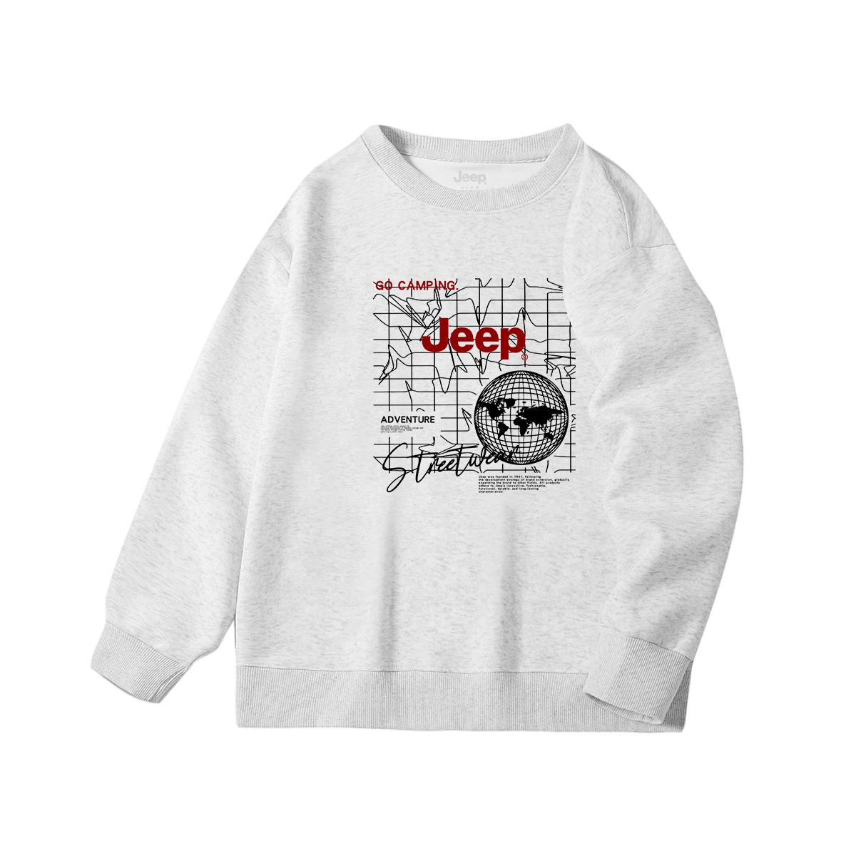 Худи Jeep (серый) — фото 9