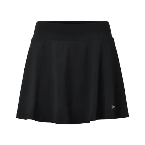 Li Ning Badminton Collection Casual Short Skirts Women's Black
