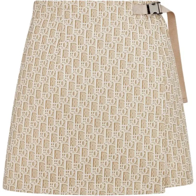 DIOR Casual Short Skirts Women's Beige