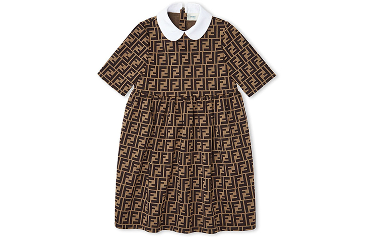 Детское платье Fendi (коричневое)