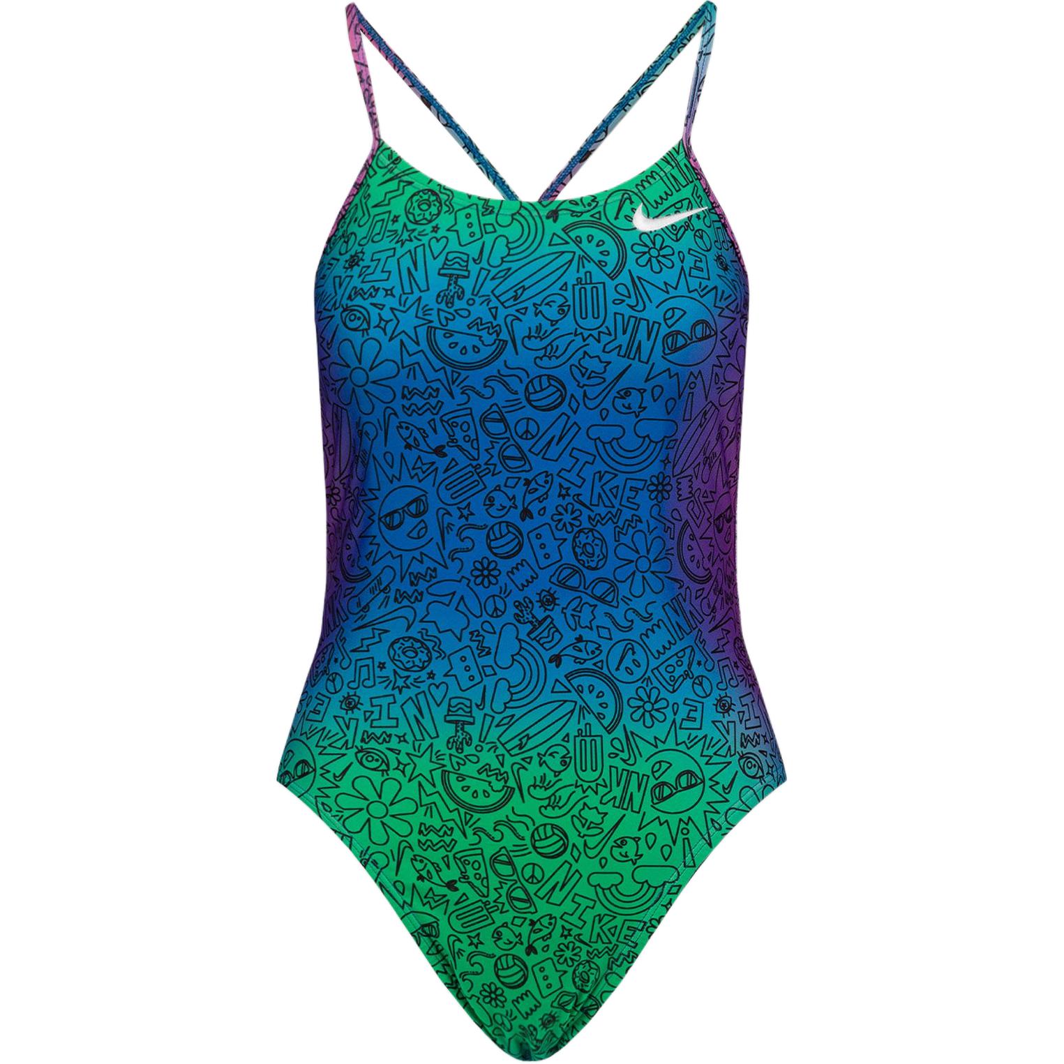 Nike Swim HydraStrong Cutout One-Piece Swimsuit