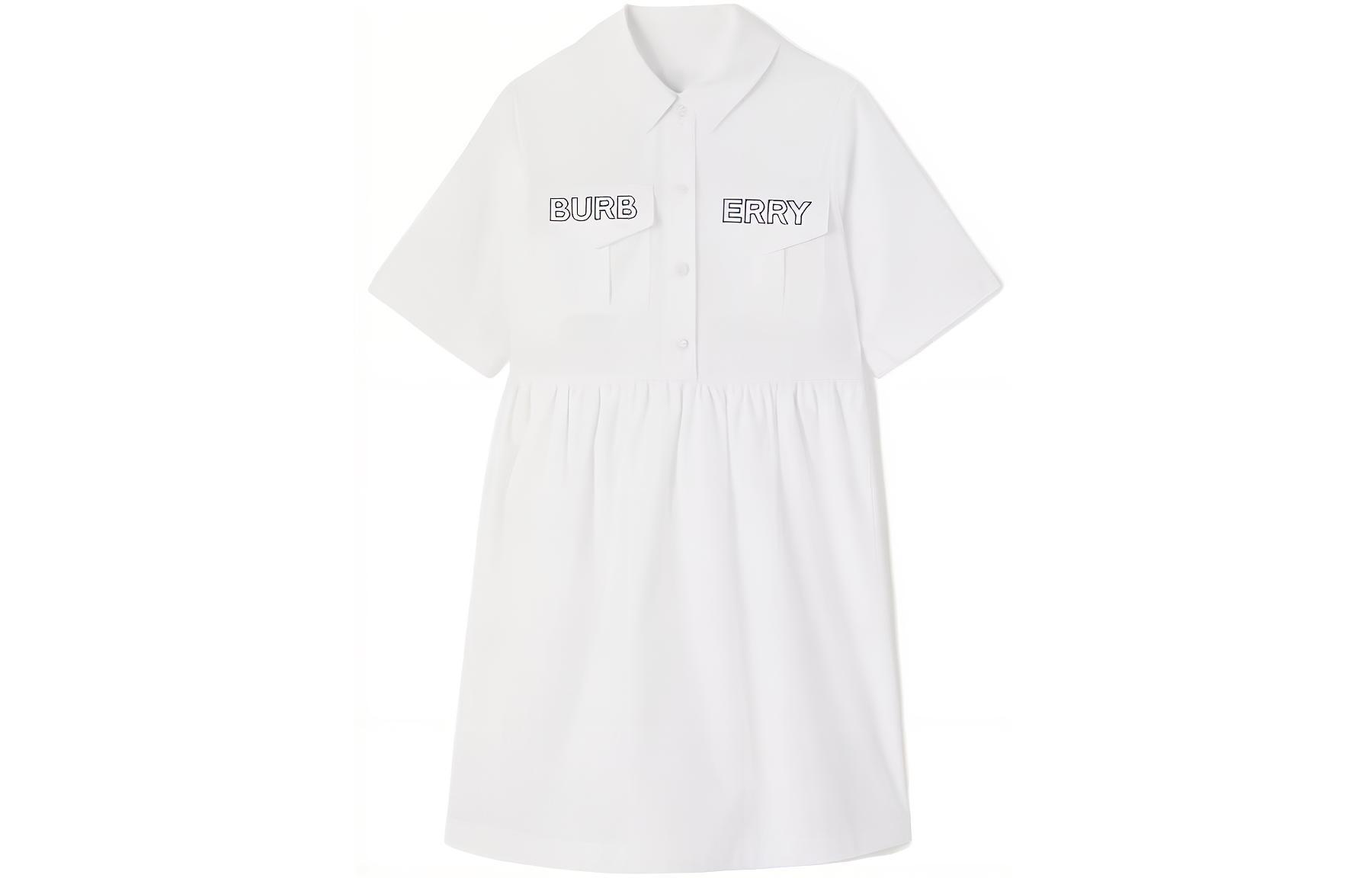 Женское платье Burberry (белое)