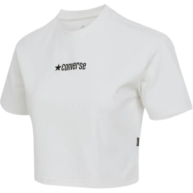 Converse Crop Top Women's White