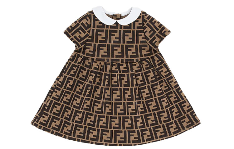 Детское платье Fendi (коричневое)