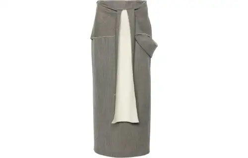 THE ROW Laz Midi Skirt
