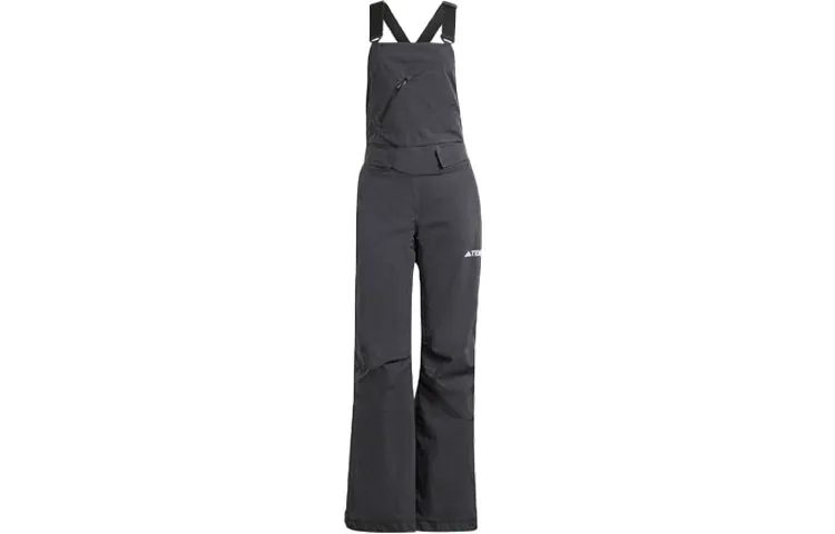 Adidas Ski Pants Women's Black Straight Fit