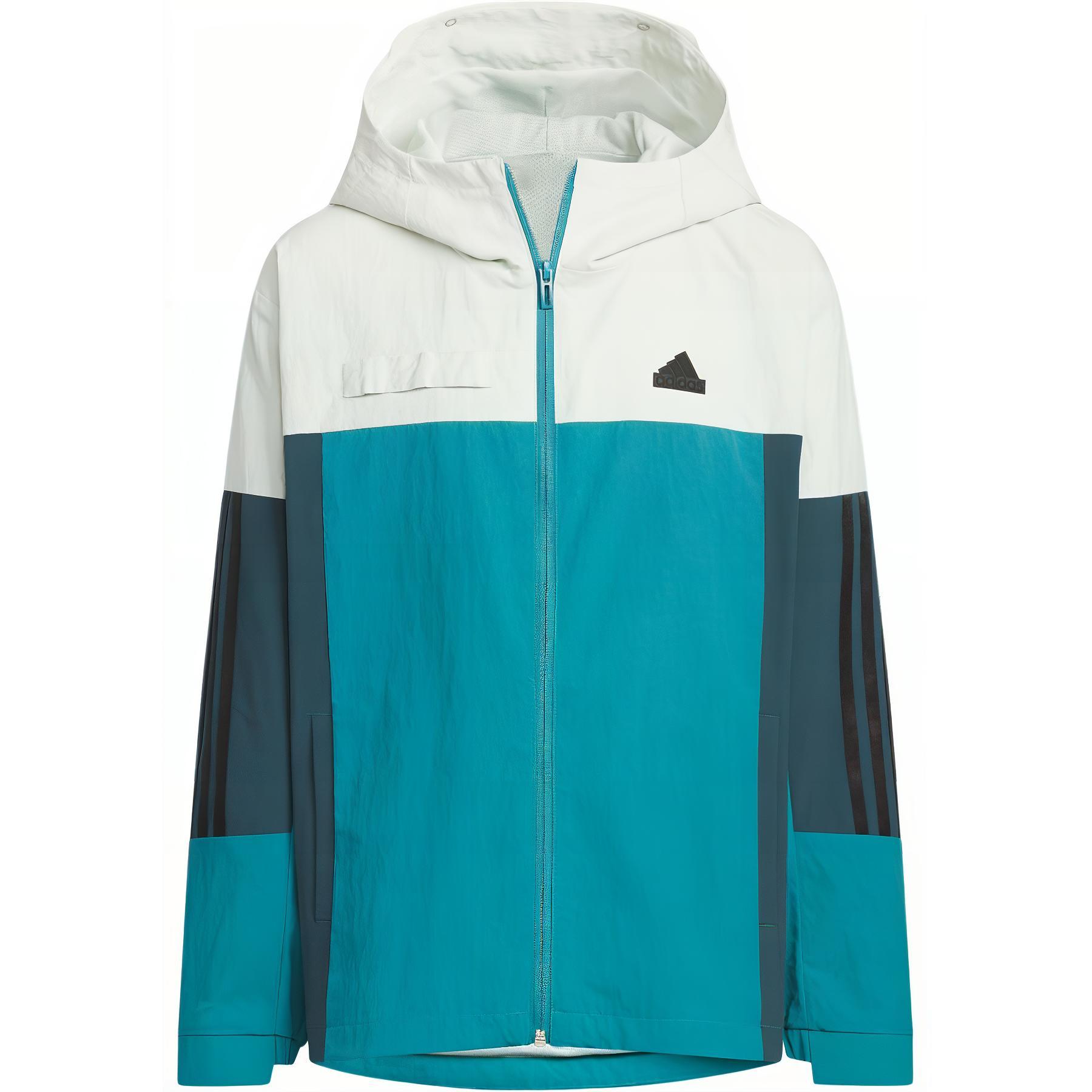 Мужская куртка adidas OUTDOOR (арктический синий/белый)