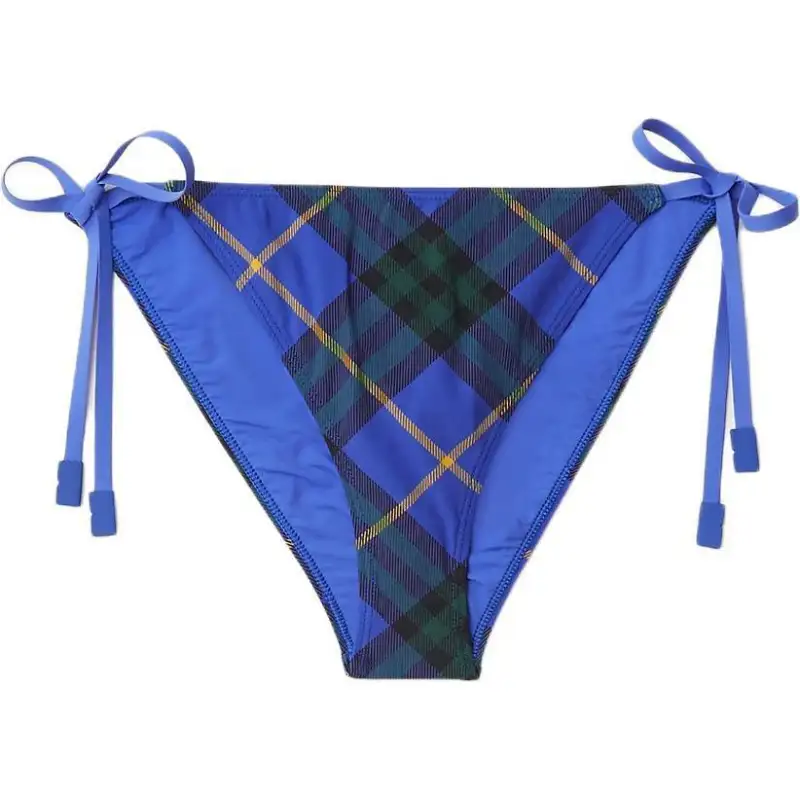 Burberry Checked Bikini Briefs