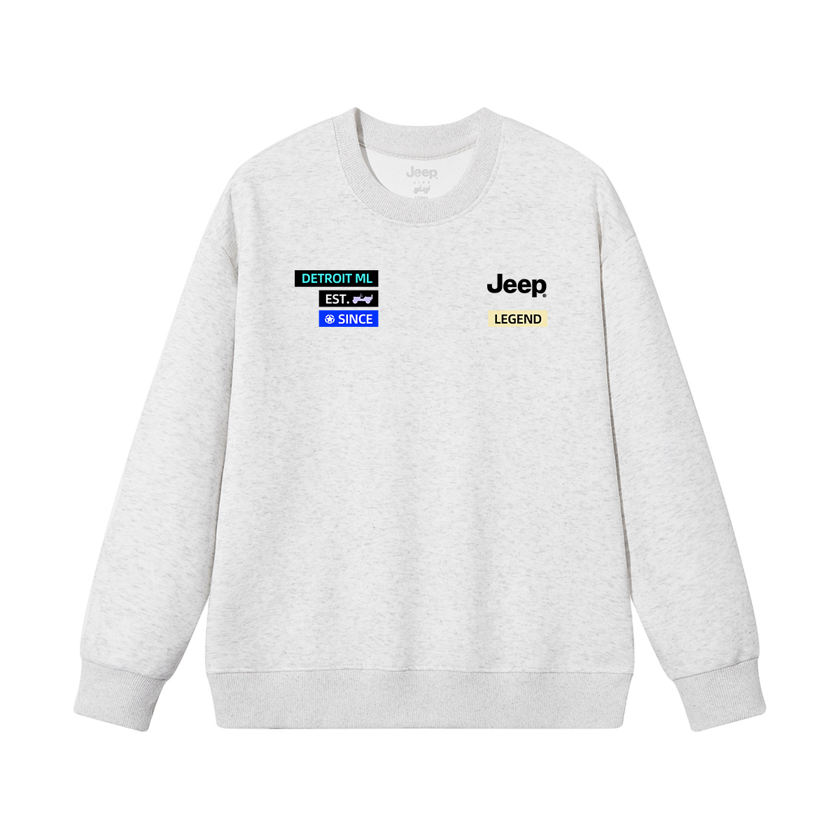 Унисекс худи Jeep (серый) — фото 9