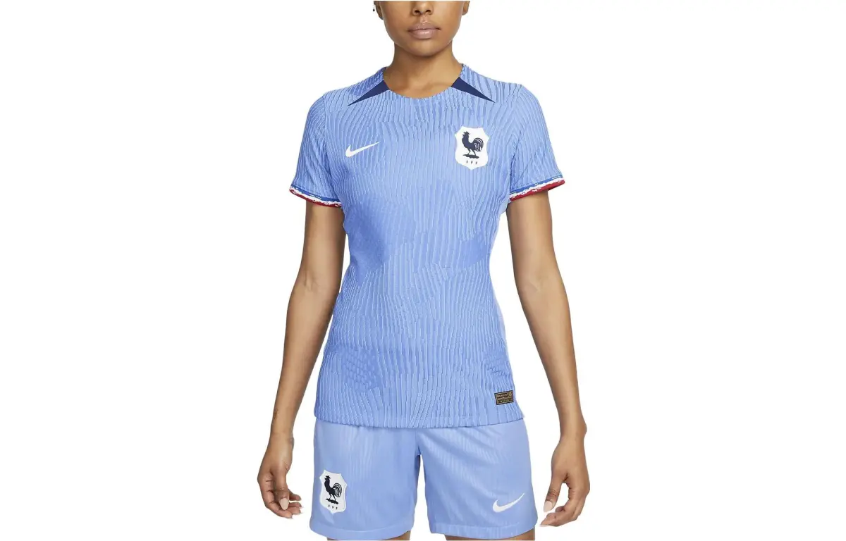 Nike Women's Dri Fit Adv Fff Match T shirt Blue