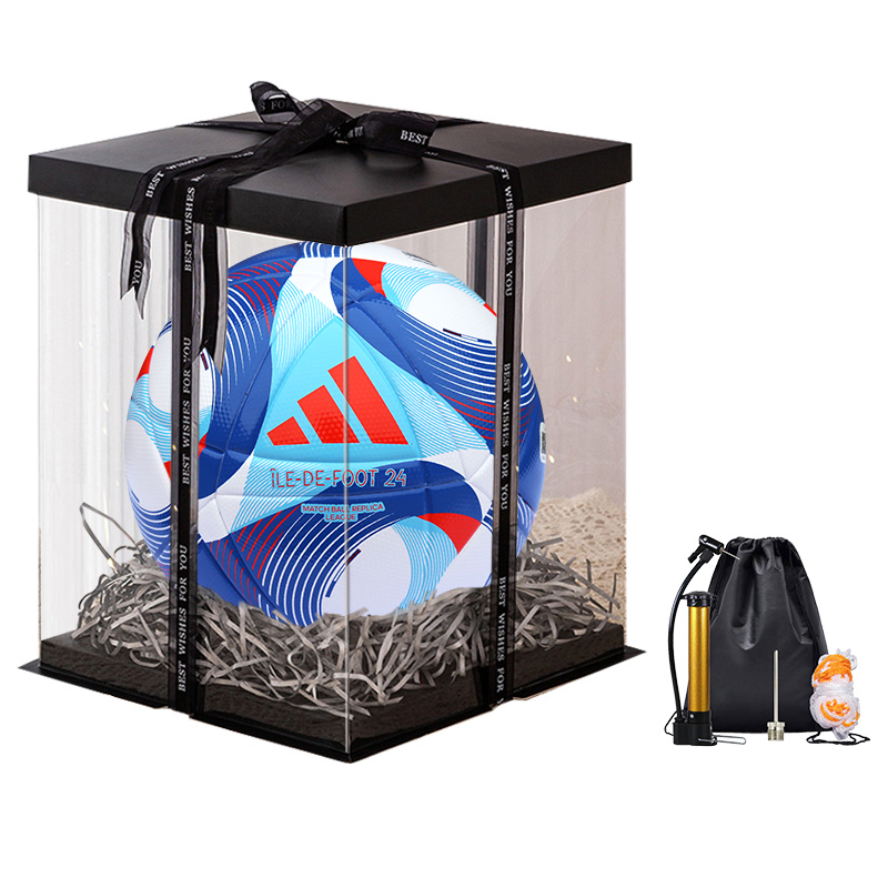 Adidas Size 4 Ball Size 5 Ball Soccer Ball Rubber Machine Stitched Soccer Ball Unisex Blue