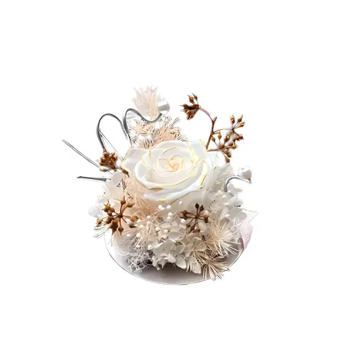 Shixi eternal flower rose high-end car central control ornaments car perfume aromatherapy universal