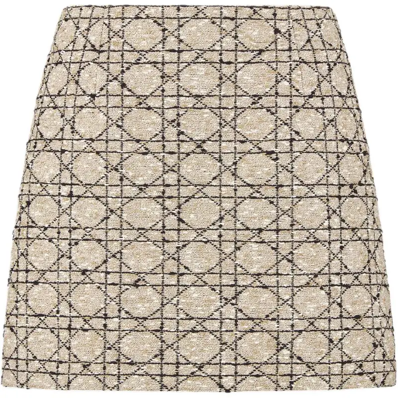 DIOR SS25 Casual Short Skirts Women's Beige