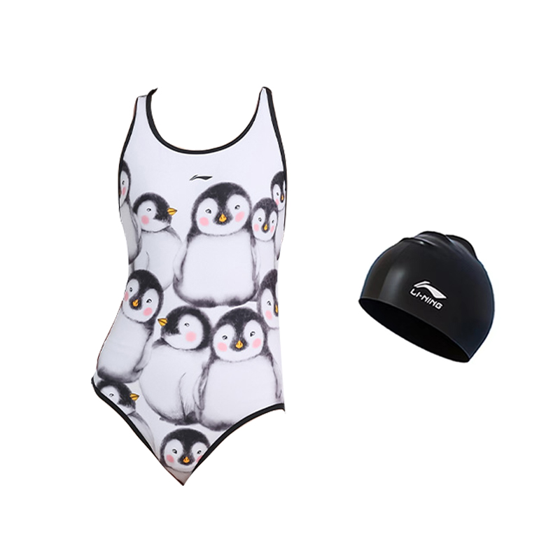 Li Ning Swimsuit Women’s Cute One Piece Swimsuit Premium Aesthetic Plus Size Sexy Seaside Vacation