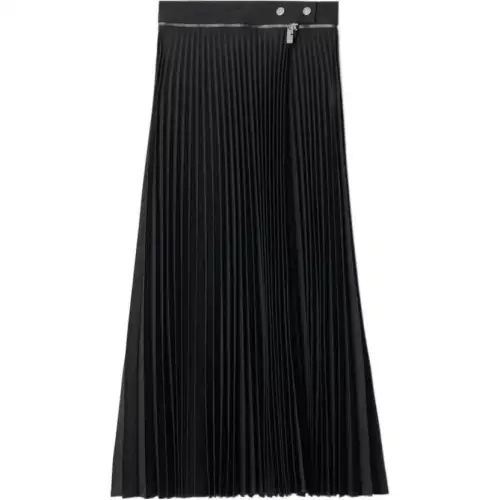Burberry pleated midi skirt