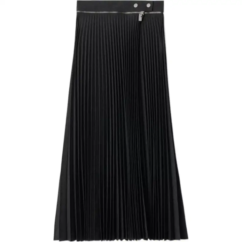 Burberry pleated midi skirt