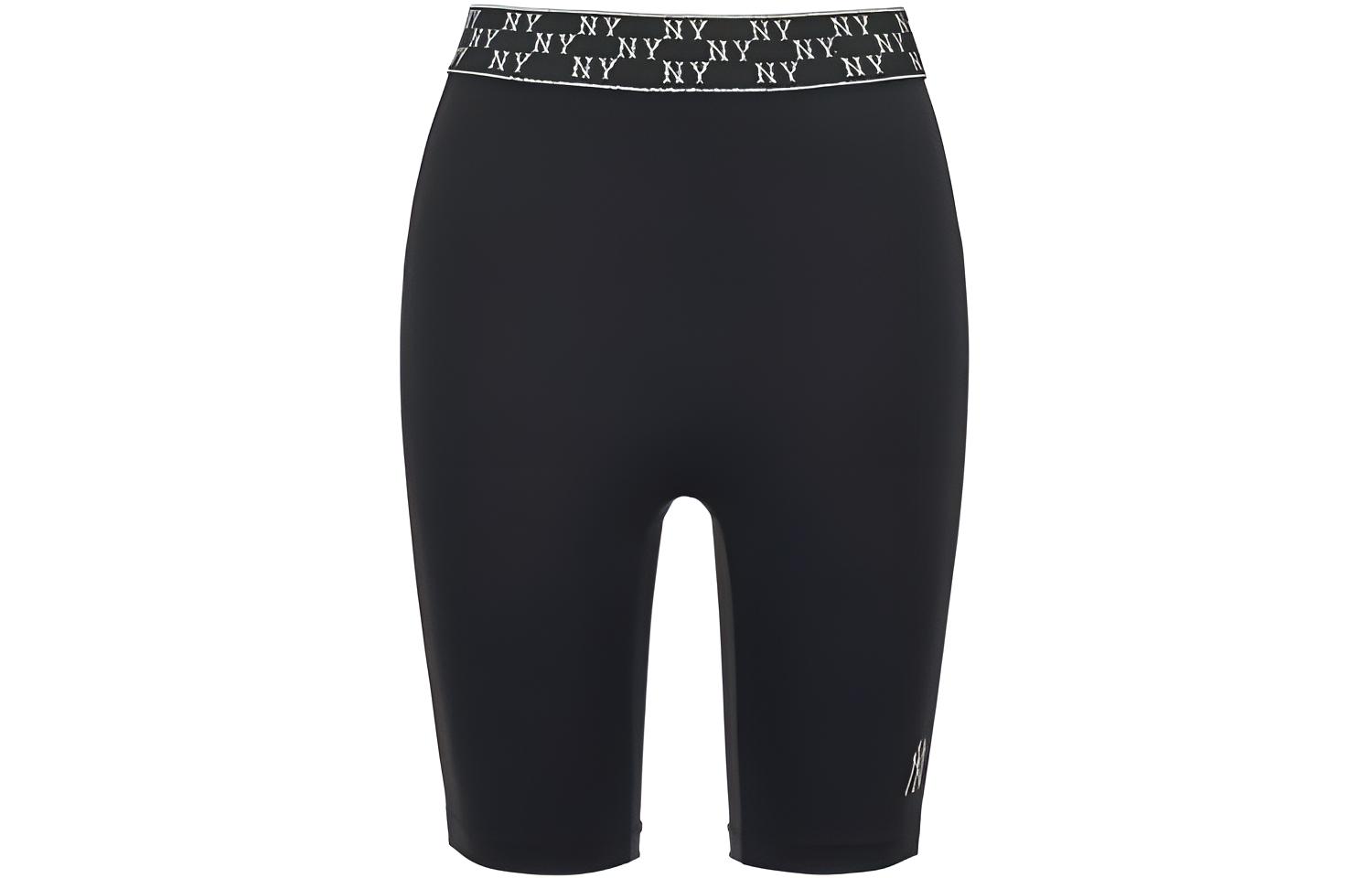 Женские шорты MLB Monogram (черные)