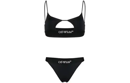 OFF WHITE Bikini Slim Fit Women's Black
