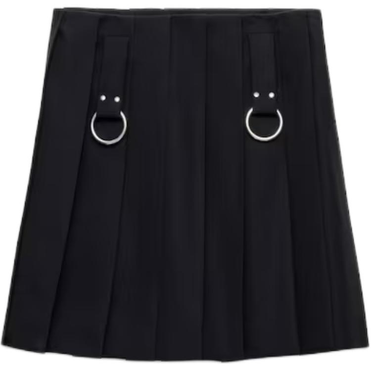 Женская юбка Prada SS25 (черная)