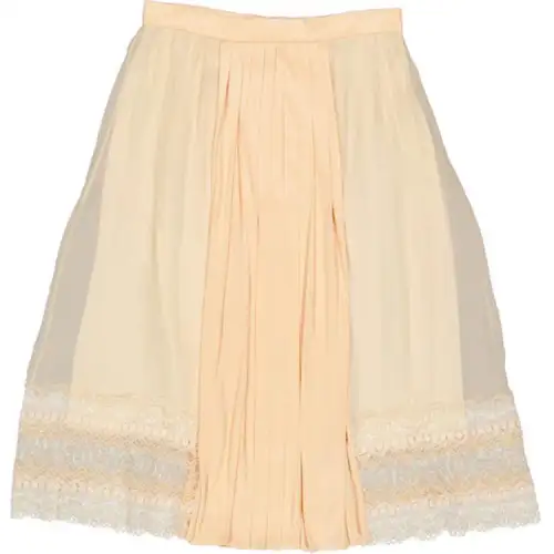 Burberry Casual Long Skirt Women's Orange