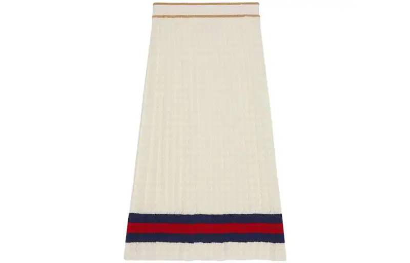 GUCCI Elasticated Waistband Pleated Skirt
