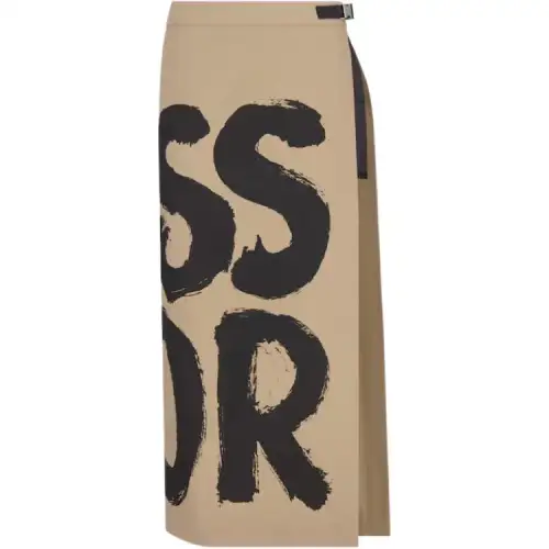 DIOR Casual Long Skirt Women's Brown
