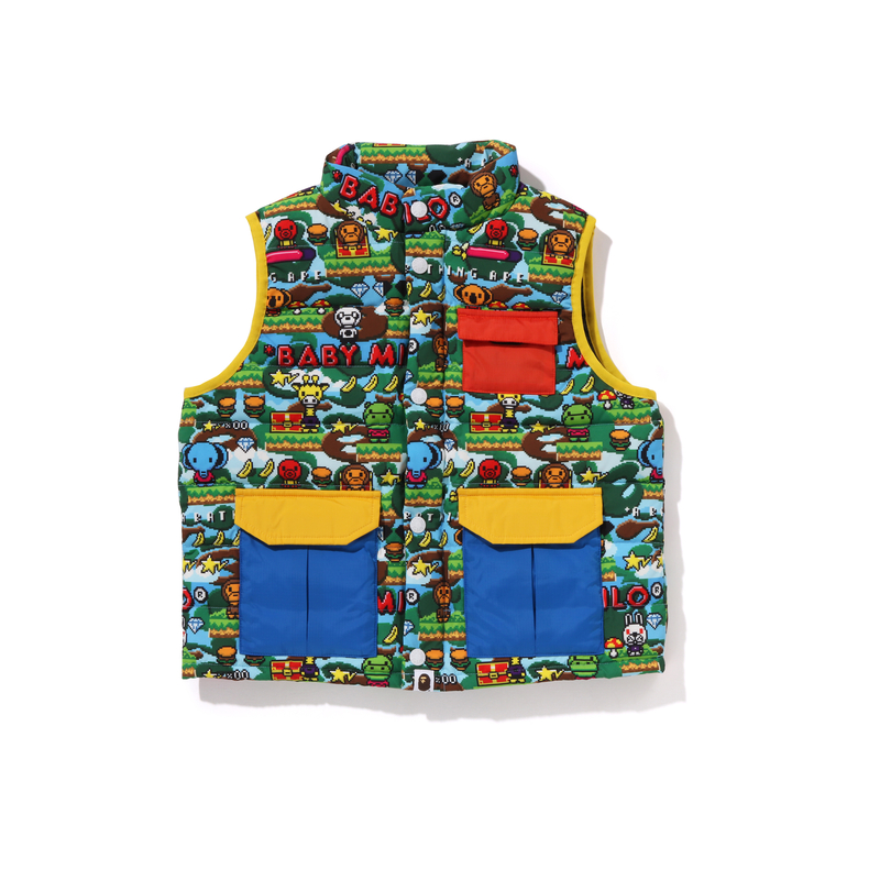 Детский жилет A BATHING APE 0ZXDNK344004N (разноцветный)