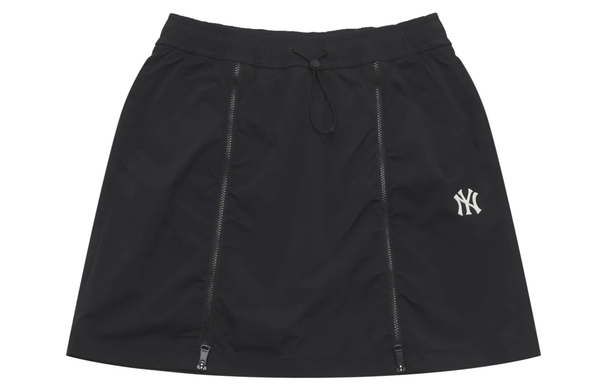 MLB New York Yankees Basic Collection SS25 Casual Short Skirts Women's Black