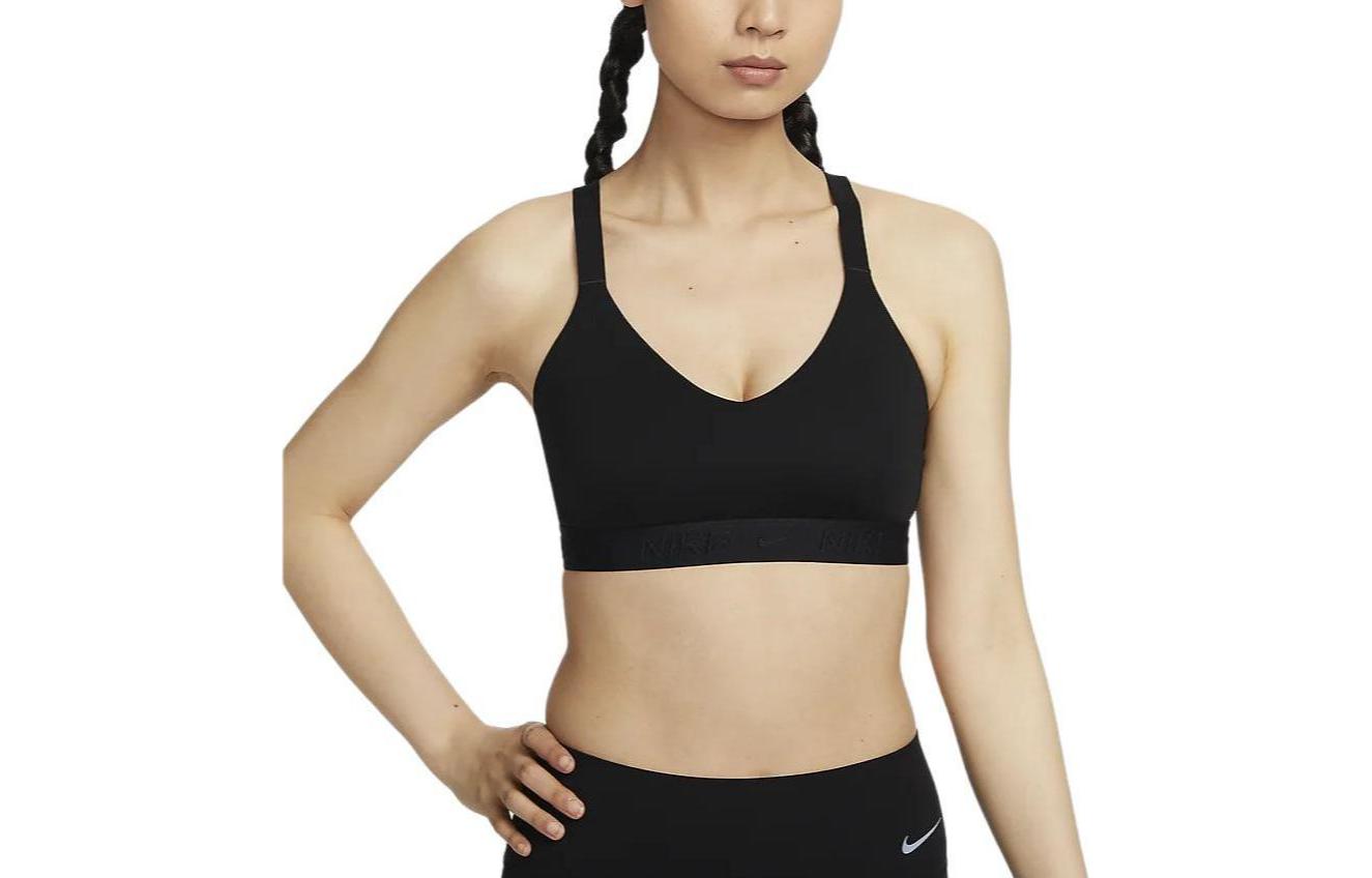 Nike Indy Medium Support Quick-Dry Padded Adjustable Sports Bra Women's Black