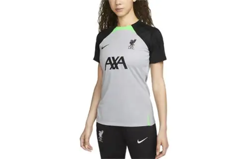 Nike Liverpool F.C. Strike Soccer Jersey Women's Wolf Gray