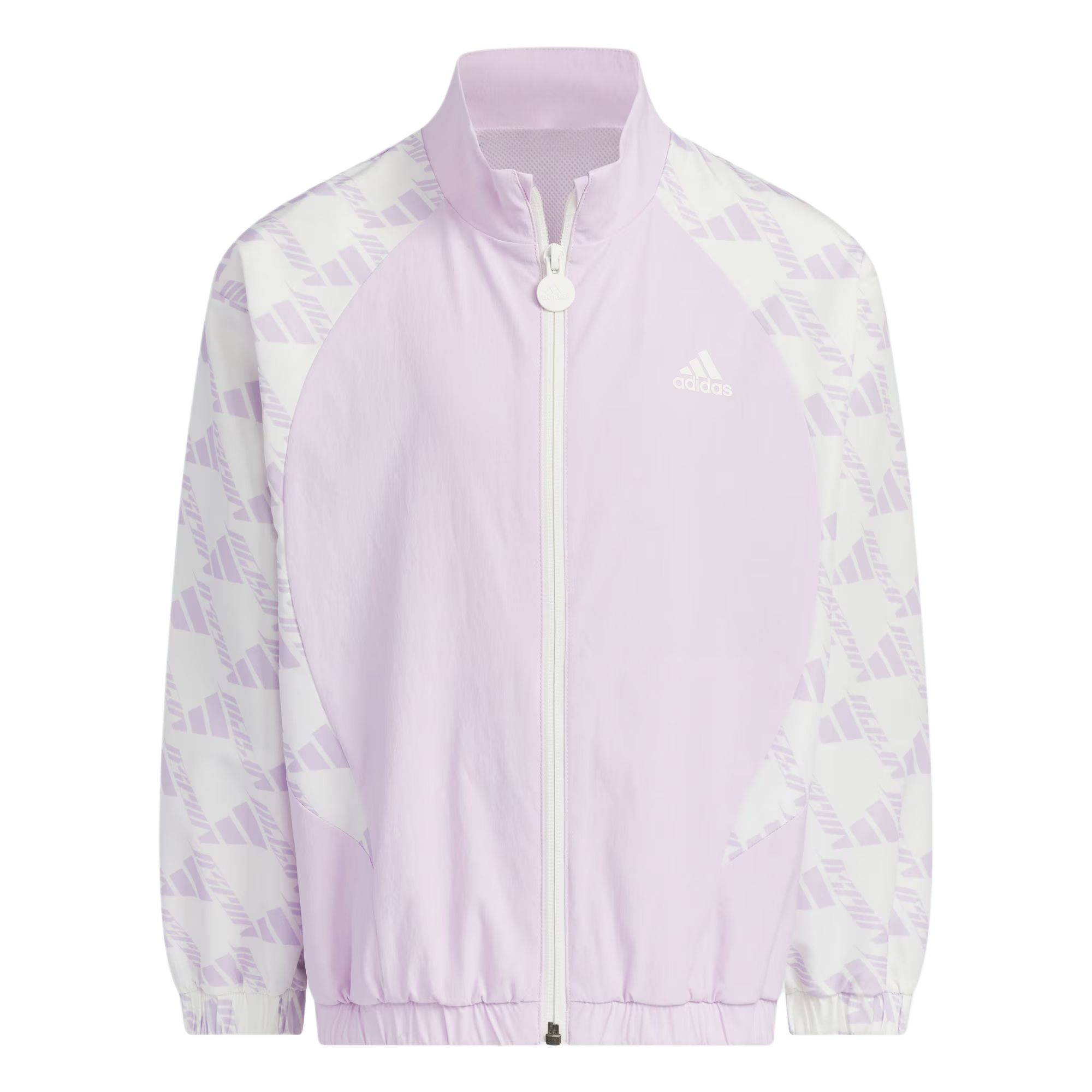 Женская куртка adidas (нежно-фиолетовая)