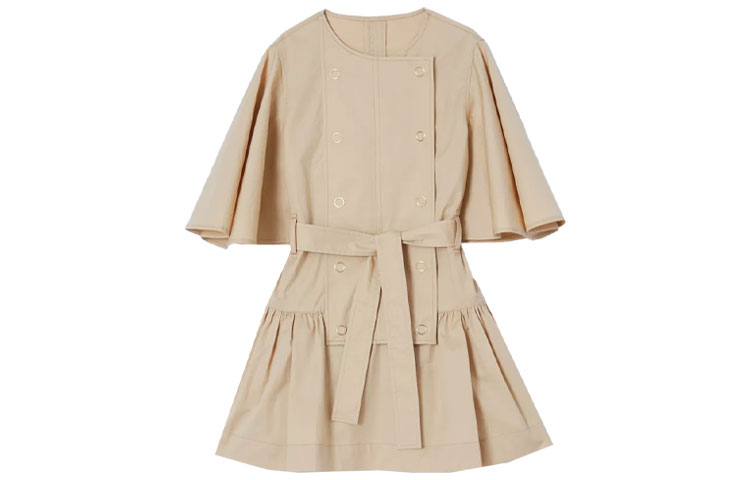Детское платье Burberry Burberry (/ светло-коричневое)