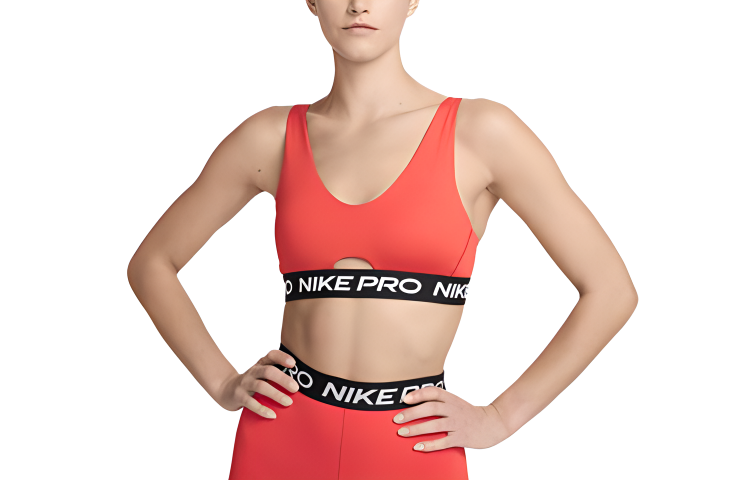 Nike Pro Indy Plunge Women's Medium-Support Padded Sports Bra