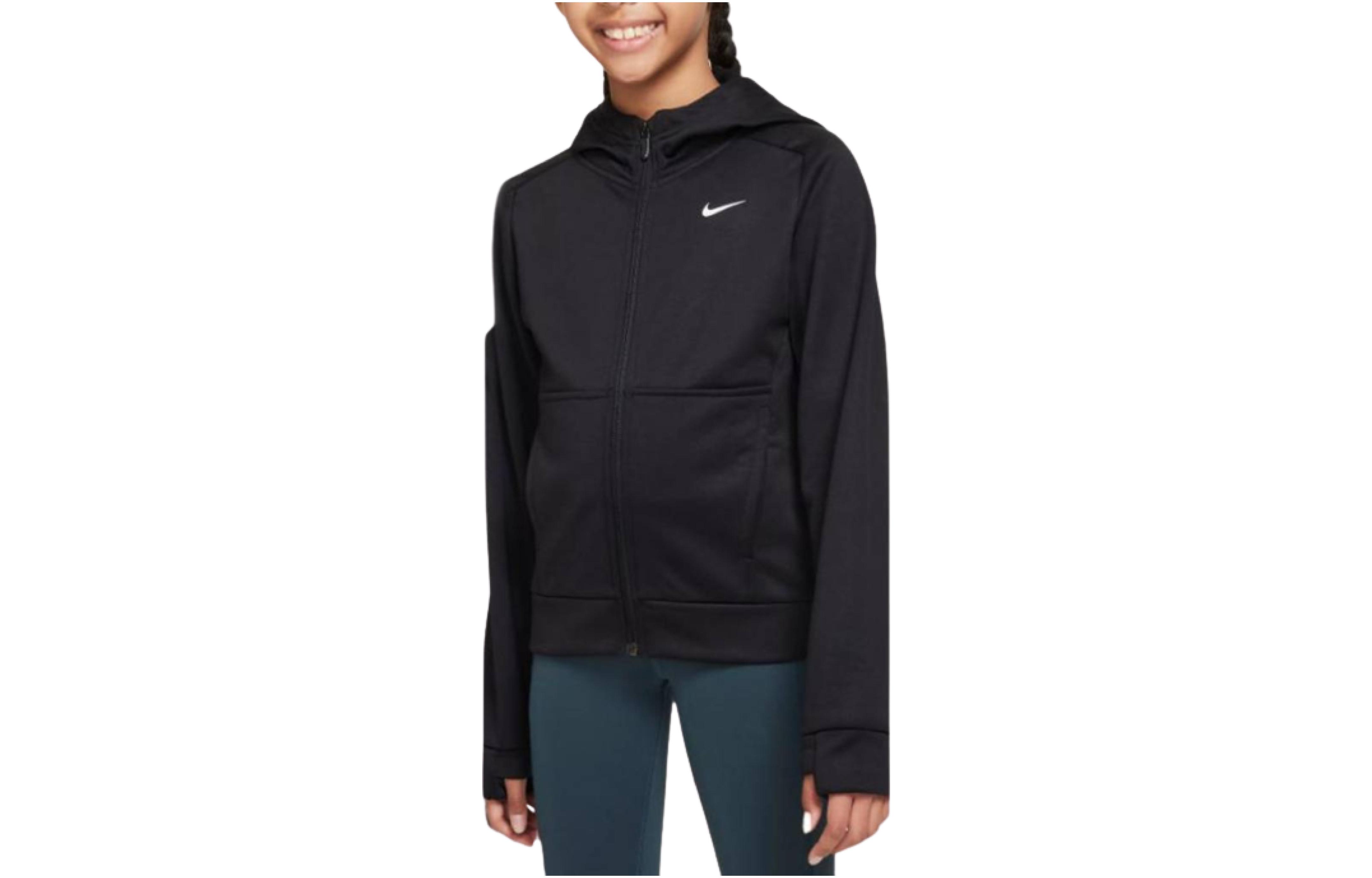 Худи Nike Therma-FIT Full-Zip Hoodie (черное)