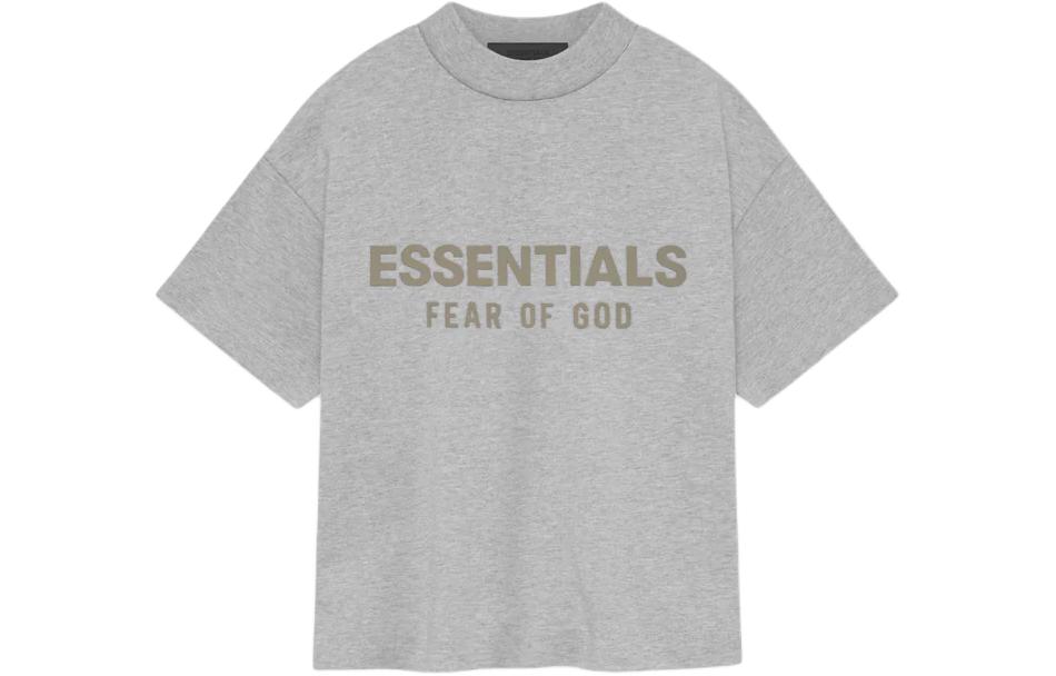 Мужская футболка Fear of God Essentials SS24 Kids (серая)